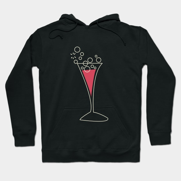 Cocktail drink Hoodie by nickemporium1